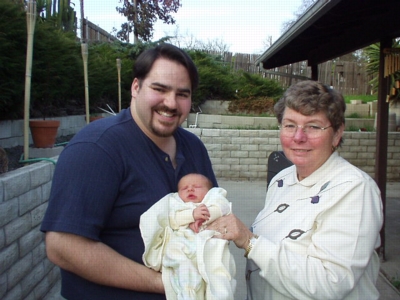 Dad and Grandma K