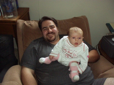 with daddy